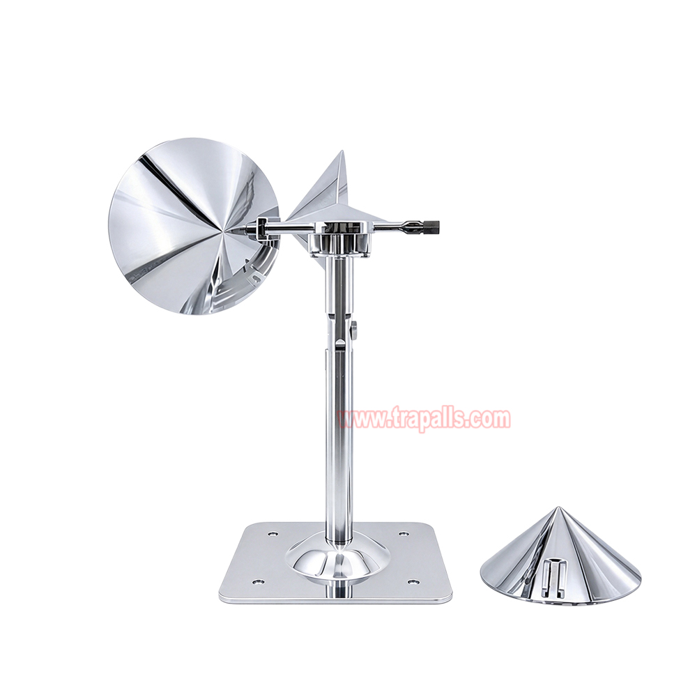Yard Roof Wind Hybrid Drive Bird Scare Device 180 Degree Rotating Reflective Bird Repeller - Image 21