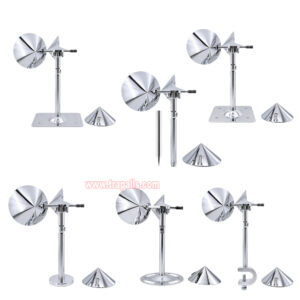 Yard Roof Wind Hybrid Drive Bird Scare Device 180 Degree Rotating Reflective Bird Repeller - Image 23