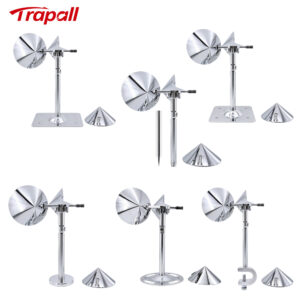 Yard Roof Wind Hybrid Drive Bird Scare Device 180 Degree Rotating Reflective Bird Repeller