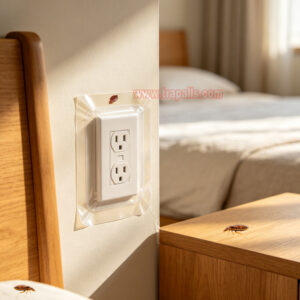 Outlets Furniture Crawling Insect Control Removable Silicone Glue Tape Roll Double Sided Bed Bug Barrier Tape - Image 14