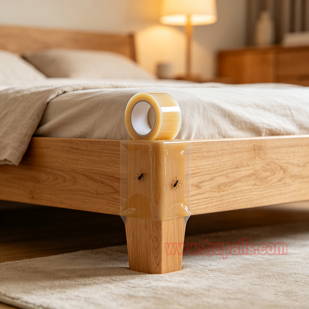 Outlets Furniture Crawling Insect Control Removable Silicone Glue Tape Roll Double Sided Bed Bug Barrier Tape - Image 17
