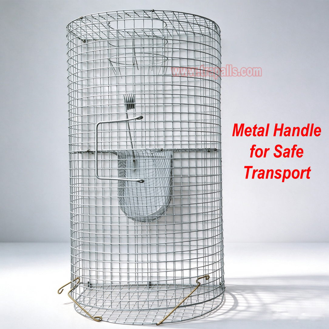Indoor Outdoor Humane Live Catch Multi-catch Auto Reset Rat Control Mouse Trap Cage - Image 7
