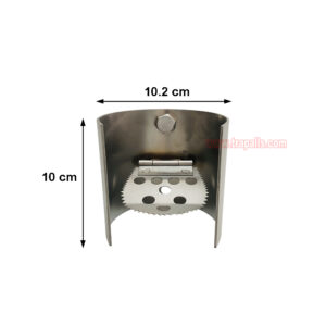Indoor Home One Way Flap Drainage Pipe Rodent Blocker Rodent Control Mouse Prevention Metal Rat Drain Guard - Image 3