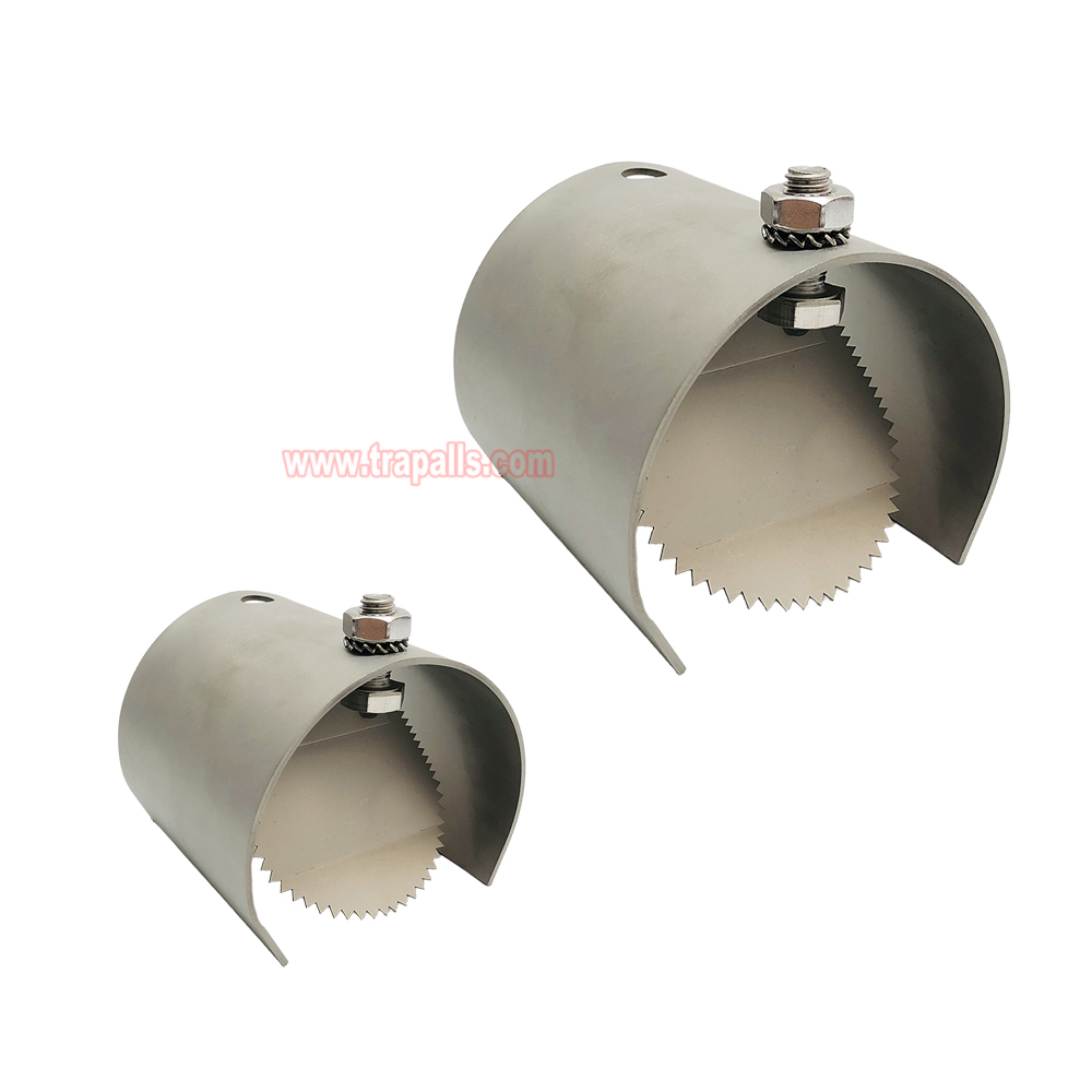 Indoor Home One Way Flap Drainage Pipe Rodent Blocker Rodent Control Mouse Prevention Metal Rat Drain Guard - Image 2