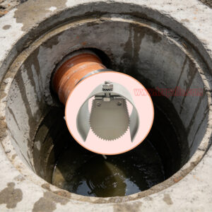 Indoor Home One Way Flap Drainage Pipe Rodent Blocker Rodent Control Mouse Prevention Metal Rat Drain Guard - Image 10