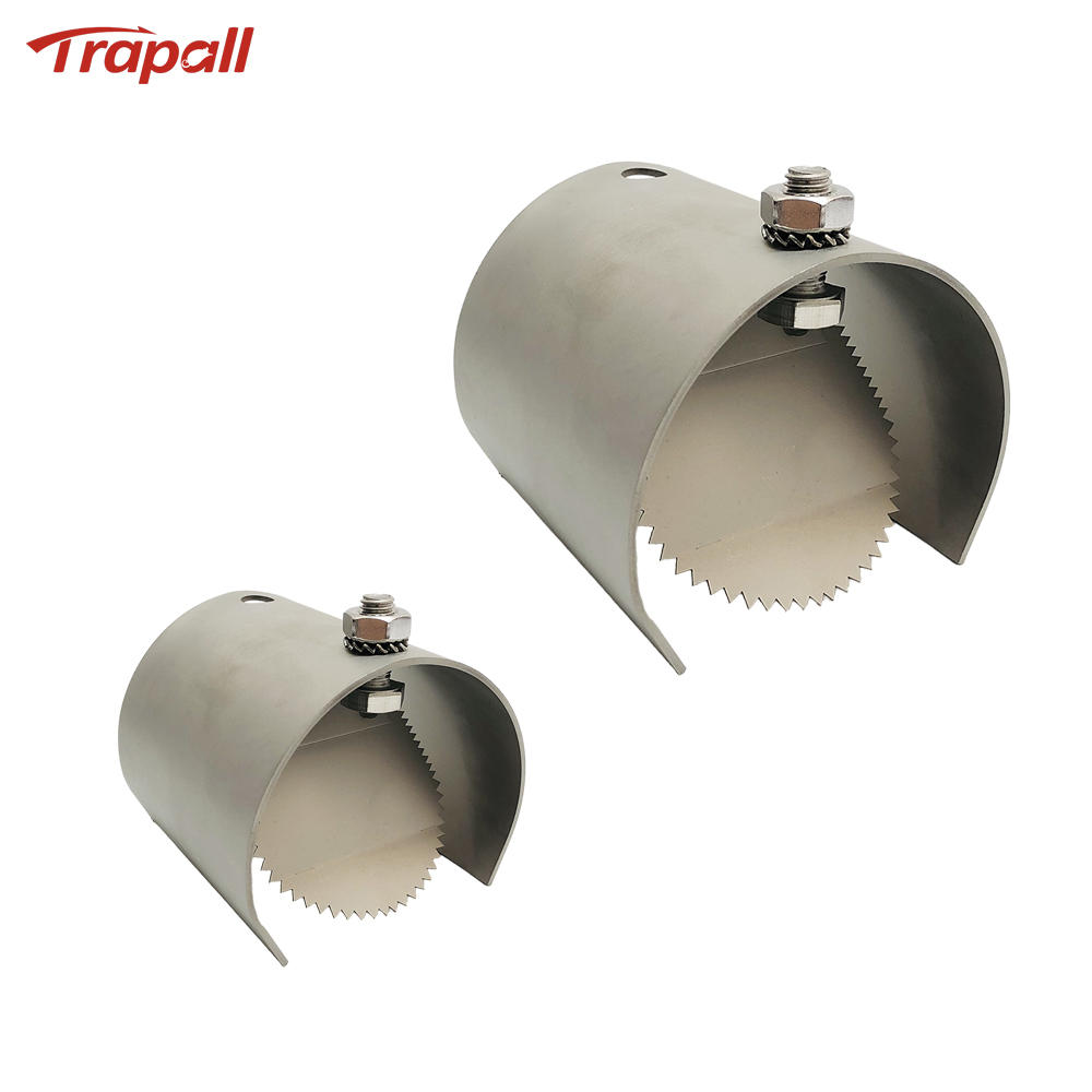 Indoor Home One Way Flap Drainage Pipe Rodent Blocker Rodent Control Mouse Prevention Metal Rat Drain Guard