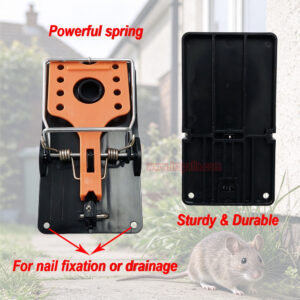 Indoor Warehouse Reusable High Sensitivity Rat Trap with Fluorescent Trigger Plate Rodent Killer Rat Snap Trap - Image 5