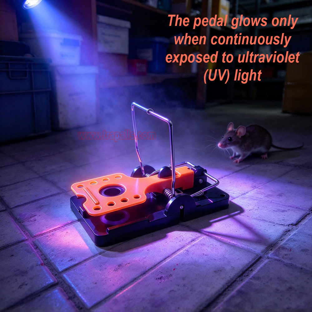 Indoor Warehouse Reusable High Sensitivity Rat Trap with Fluorescent Trigger Plate Rodent Killer Rat Snap Trap - Image 9