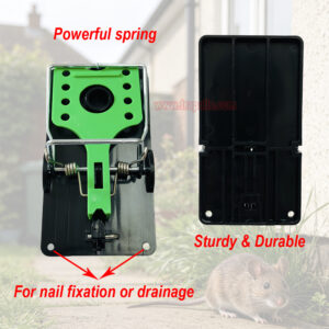 Indoor Warehouse Reusable High Sensitivity Rat Trap with Luminous Trigger Plate Rodent Killer Rat Snap Trap - Image 5