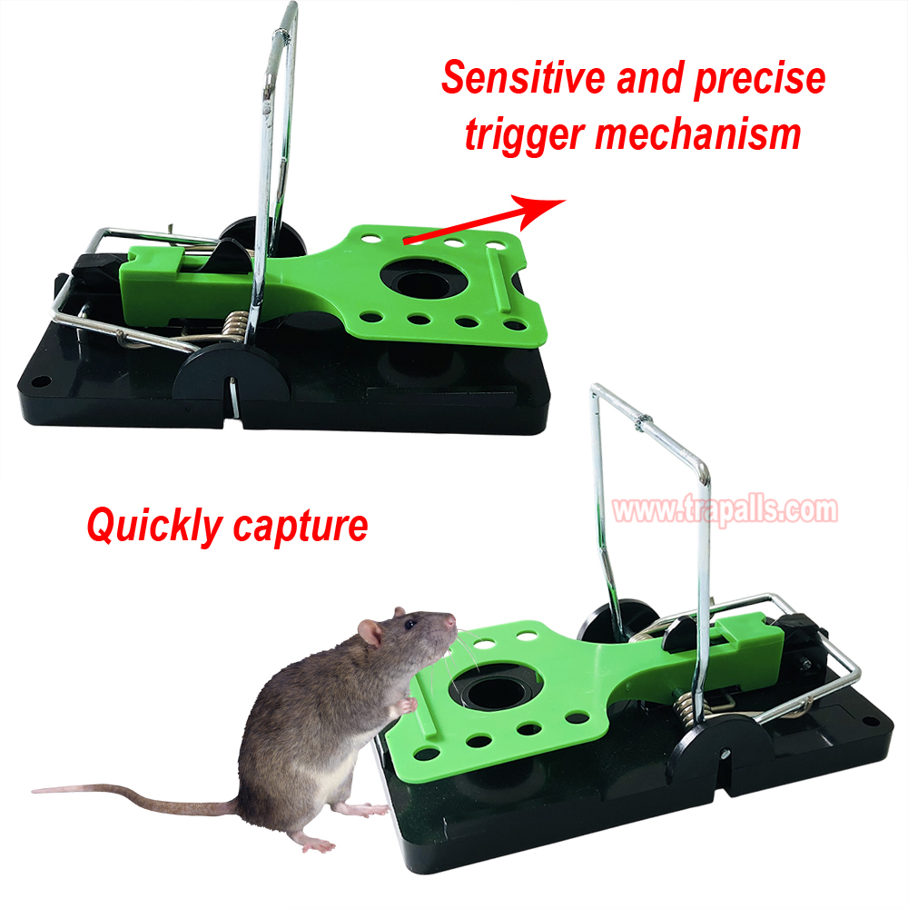 Indoor Warehouse Reusable High Sensitivity Rat Trap with Luminous Trigger Plate Rodent Killer Rat Snap Trap - Image 6