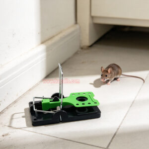 Indoor Warehouse Reusable High Sensitivity Rat Trap with Luminous Trigger Plate Rodent Killer Rat Snap Trap - Image 10