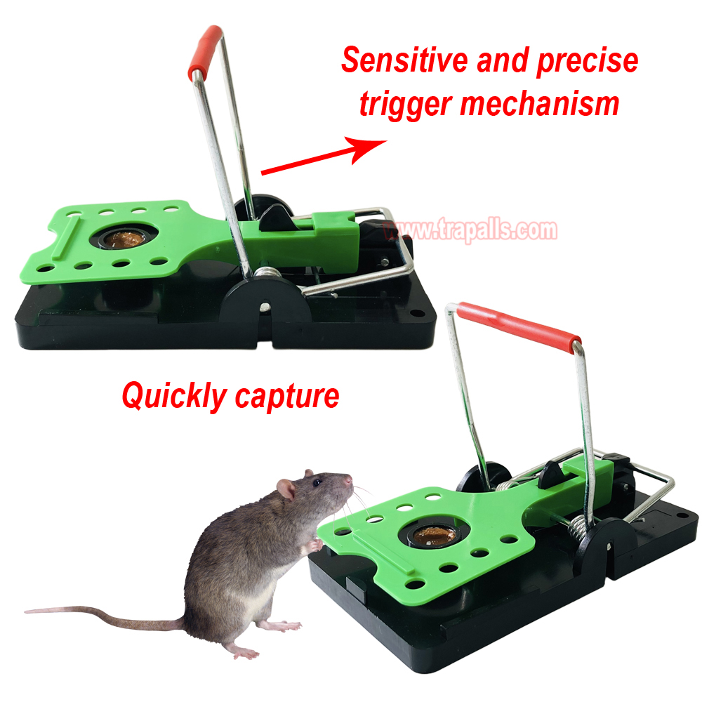 Indoor Warehouse Reusable High Sensitivity Rat Trap with Luminous Shining Trigger Plate Rodent Killer Rat Snap Trap with Bait - Image 6