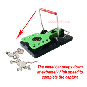 Indoor Warehouse Reusable High Sensitivity Rat Trap with Luminous Shining Trigger Plate Rodent Killer Rat Snap Trap with Bait - Image 8