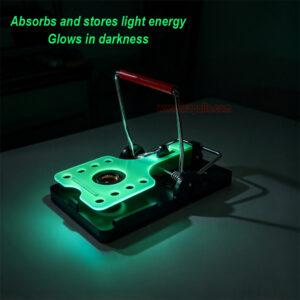 Indoor Warehouse Reusable High Sensitivity Rat Trap with Luminous Shining Trigger Plate Rodent Killer Rat Snap Trap with Bait - Image 9