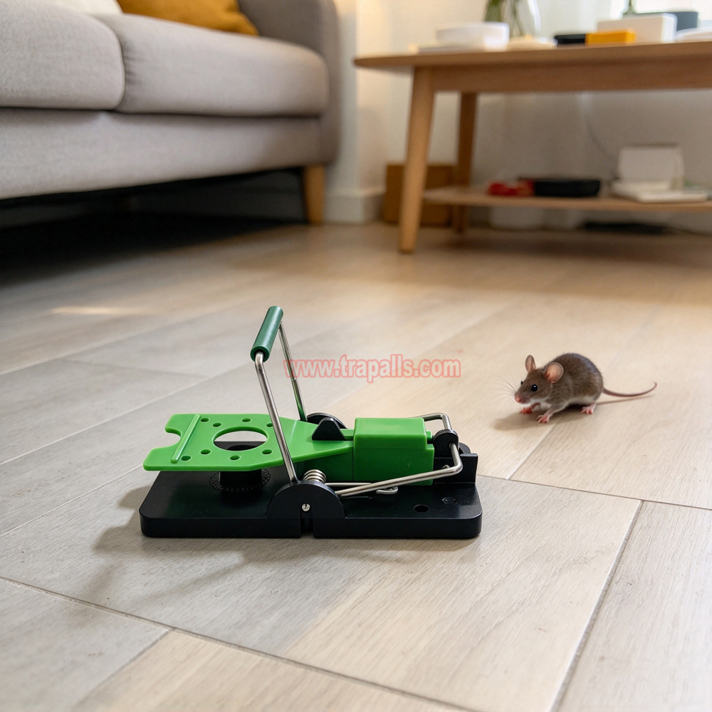 Indoor Warehouse Humane Plastic Pest Control Quick Catch Rodent Killer Mouse Snap Trap Glow under Ultraviolet Light - Image 12