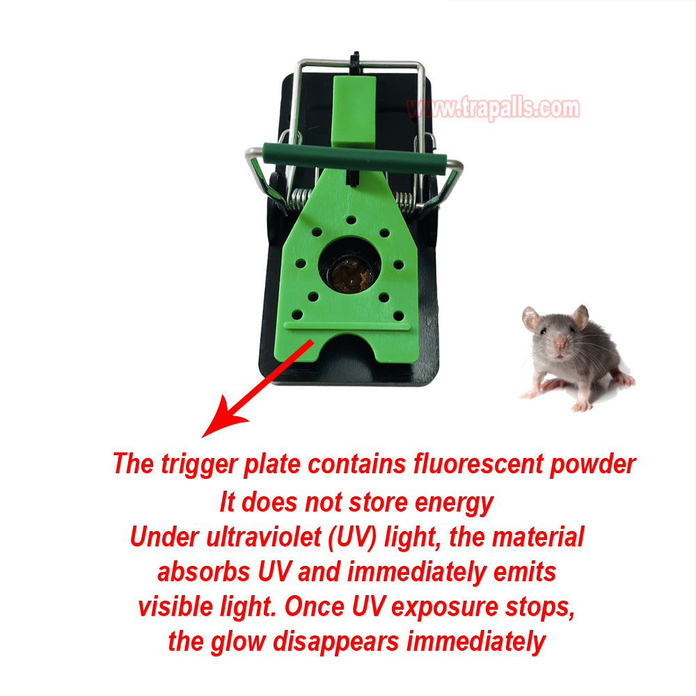 Indoor Warehouse Reusable High Sensitivity Mouse Trap with Fluorescent UV Trigger Plate and Bait Mouse Snap Trap - Image 9
