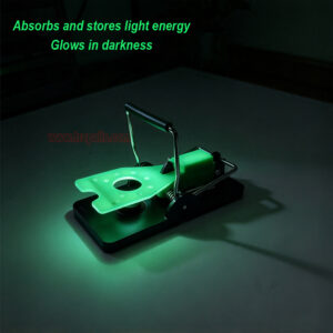 Indoor Warehouse Reusable High Sensitivity Mouse Trap with Luminous Shining Trigger Plate and Bait Mouse Snap Trap - Image 9
