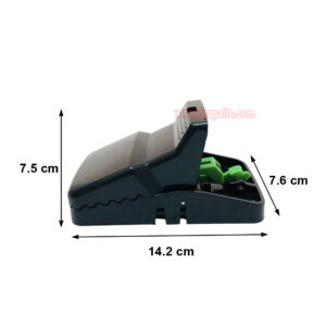 Indoor Reusable Plastic Rodent Control Quick Set Snap Rat Killer with Luminous Shining Trigger Plate Rat Snap Trap - Image 3