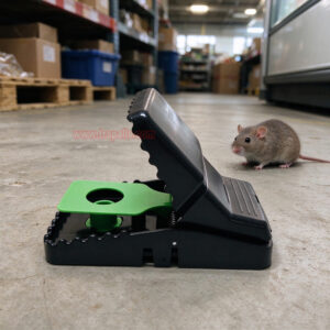 Indoor Reusable Plastic Rodent Control Quick Set Snap Rat Killer with Luminous Shining Trigger Plate Rat Snap Trap - Image 10
