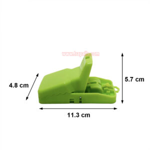 Indoor Reusable Plastic Pest Control Quick Set Snap Mouse Killer with Luminous Shining Trigger Plate Mouse Snap Trap - Image 3
