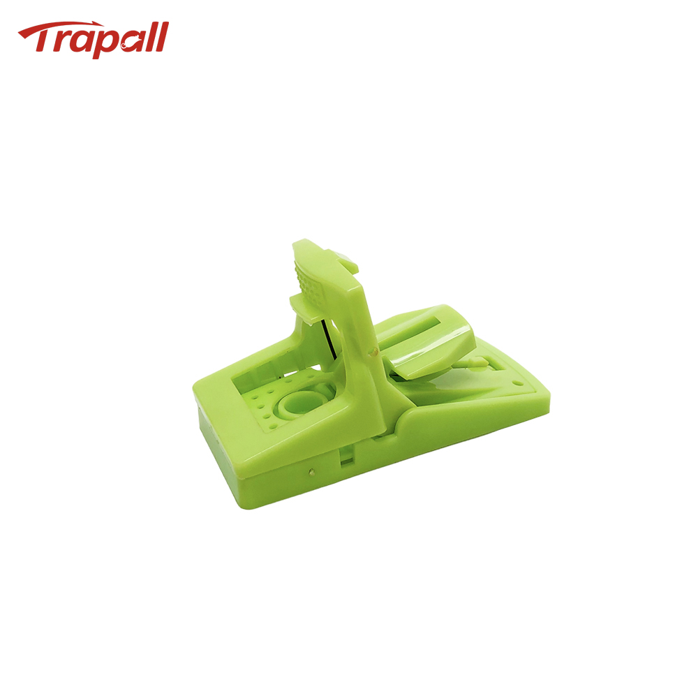Indoor Humane Plastic Quick Catch Mouse Trap with Fluorescent Trigger Plate Mouse Snap Trap Glow Under Ultraviolet Light