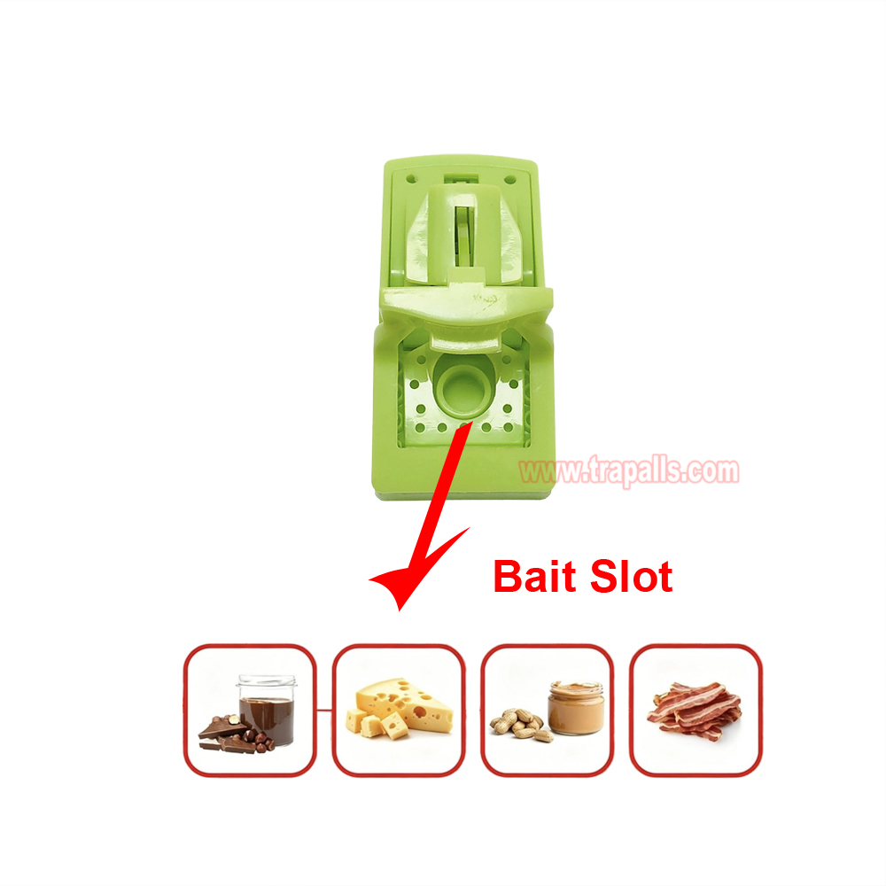 Indoor Humane Plastic Quick Catch Mouse Trap with Luminous Trigger Plate Mouse Snap Trap Glow in the Dark Environment - Image 4