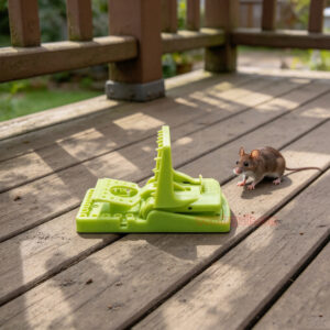 Indoor Humane Plastic Quick Catch Mouse Trap with Luminous Trigger Plate Mouse Snap Trap Glow in the Dark Environment - Image 10