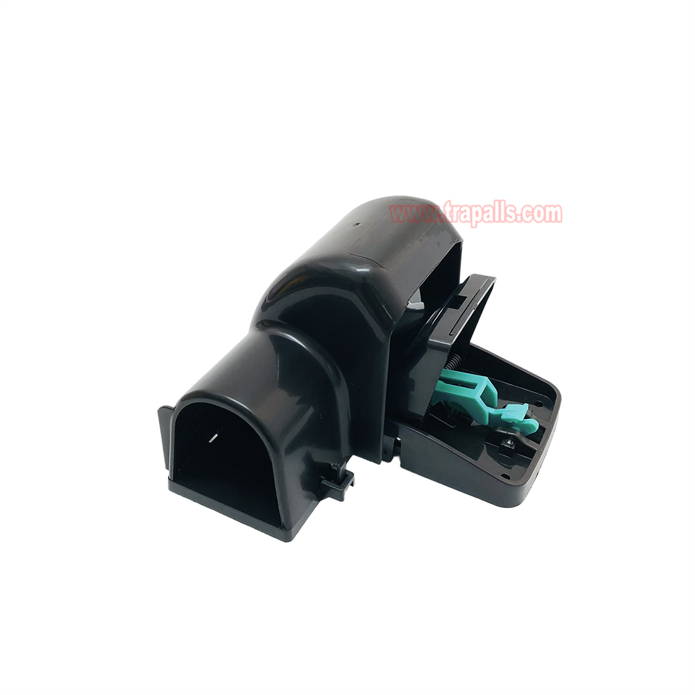 Outdoor Indoor Rat Snap Trap with Tunnel Rat Trap Station with Fluorescent Trigger Plate Glow Under Ultraviolet Light - Image 2