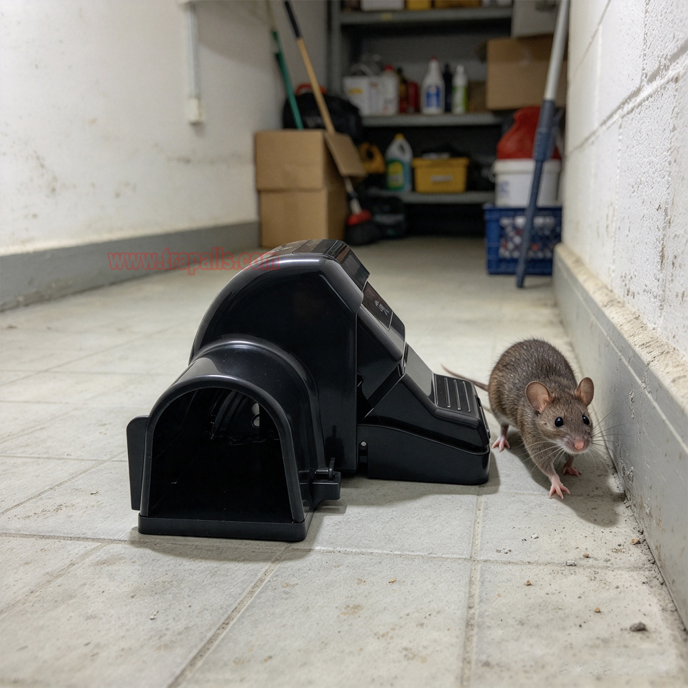 Outdoor Indoor Rat Snap Trap with Tunnel Rat Trap Station with Fluorescent Trigger Plate Glow Under Ultraviolet Light - Image 11