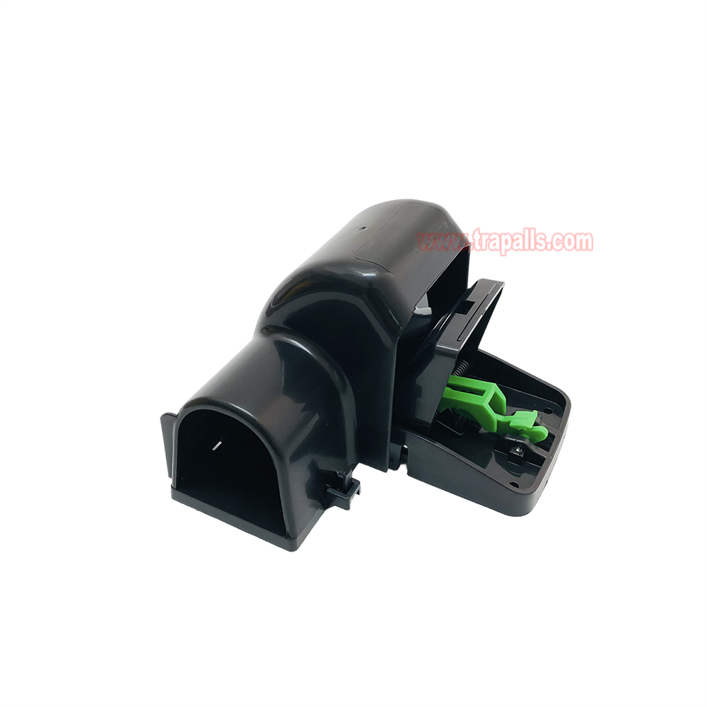 Outdoor Indoor Rat Snap Trap with Tunnel Rat Trap Station with Luminous Trigger Plate Glow in the Dark Environment - Image 2