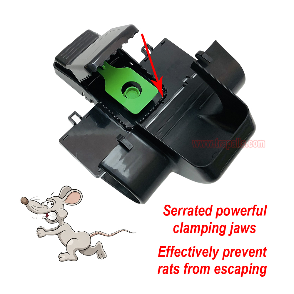 Outdoor Indoor Rat Snap Trap with Tunnel Rat Trap Station with Luminous Trigger Plate Glow in the Dark Environment - Image 7