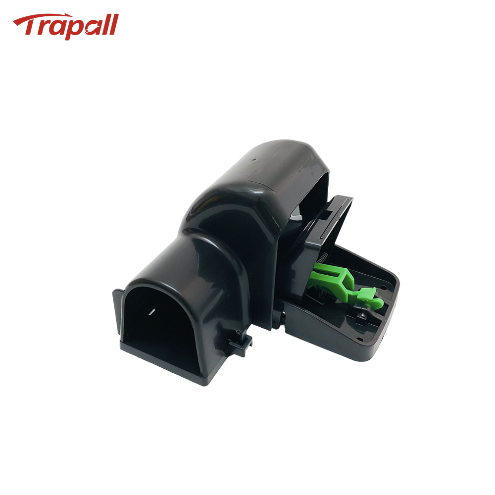 Outdoor Indoor Rat Snap Trap with Tunnel Rat Trap Station with Luminous Trigger Plate Glow in the Dark Environment
