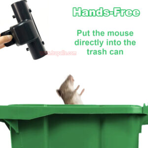 Outdoor Indoor Mouse Snap Trap with Tunnel Mouse Trap Station with Fluorescent Trigger Plate Glow Under Ultraviolet Light - Image 6