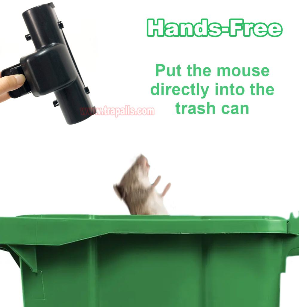Outdoor Indoor Mouse Snap Trap with Tunnel Mouse Trap Station with Luminous Trigger Plate Glow in the Dark Environment - Image 6