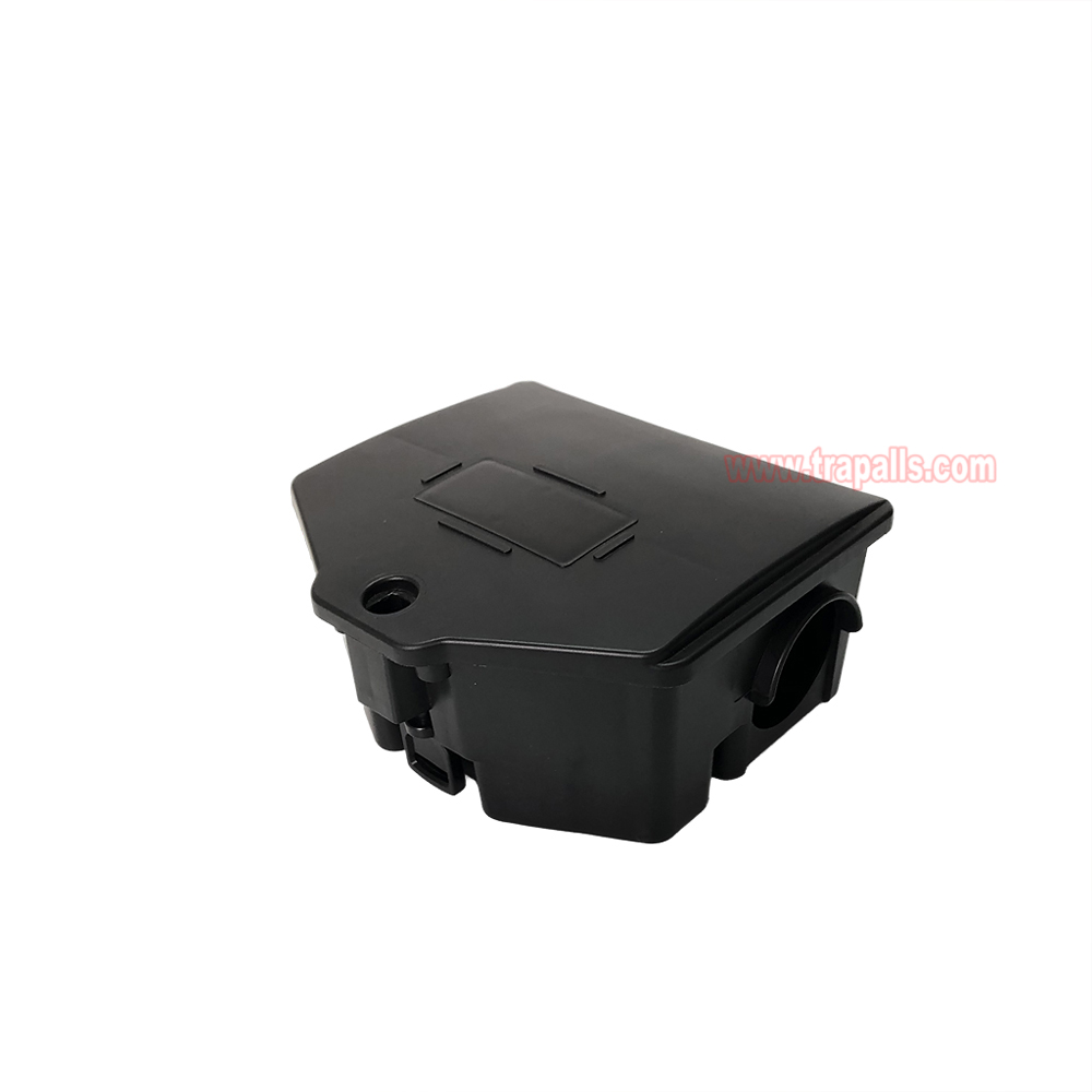 Indoor Humane Plastic Lockable Mouse Snap Trap Compatible Mouse Trap Box Mouse Bait Station with Key - Image 2