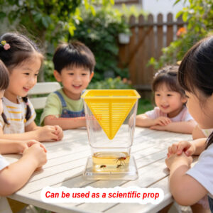 Home Kitchen Reusable Insects Bug Live Catch Release Fruit Fly Yellow Attraction Design Fruit Fly Trap - Image 12